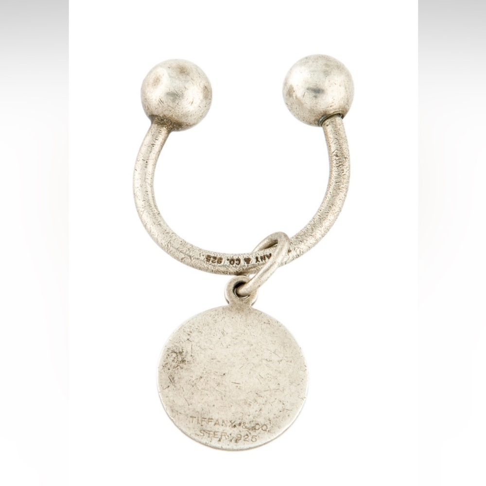 Tiffany & Co. Silver Keychain